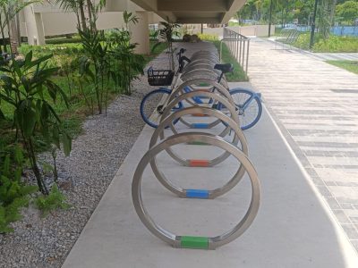 Circular Bicycle Lot Circular Bicycle Lot